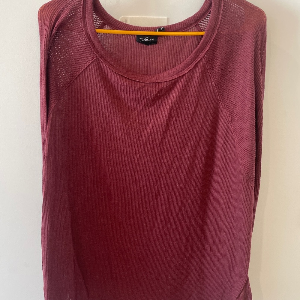 Out from under red long sleeve